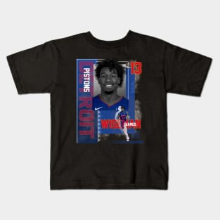 Detroit Pistons James Wiseman 13 Kids T-Shirt